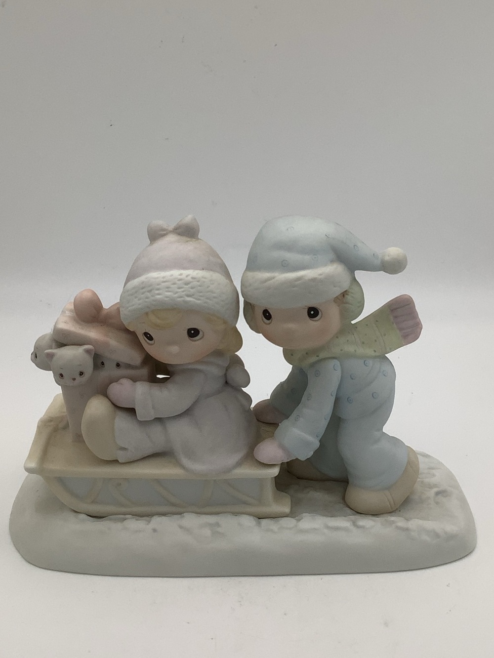 Vintage 1983 Precious Moments Sharing Our Season Together Figurine